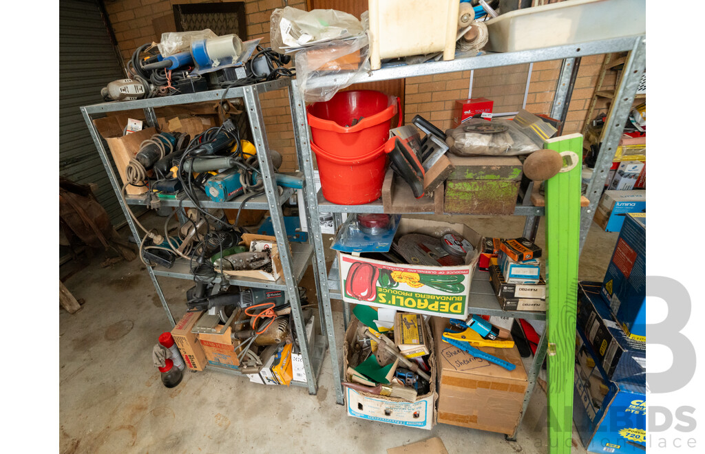 Assorted Job Lot - Power Tools Accessories & Attachments ETC