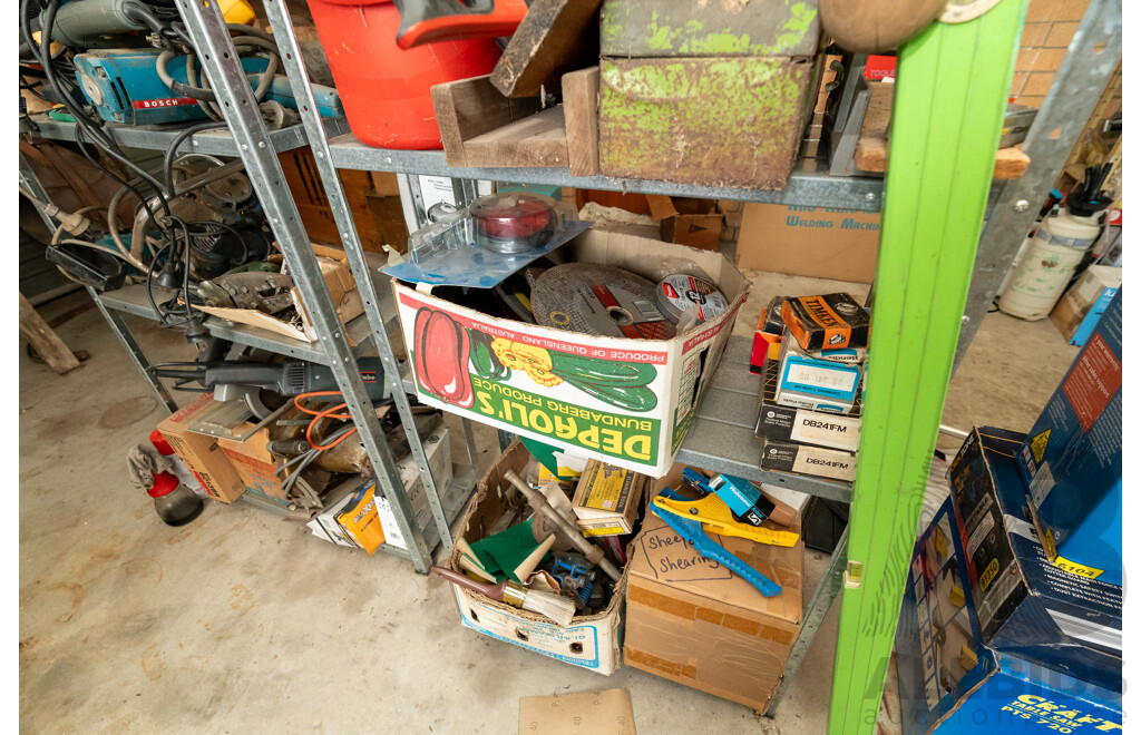 Assorted Job Lot - Power Tools Accessories & Attachments ETC