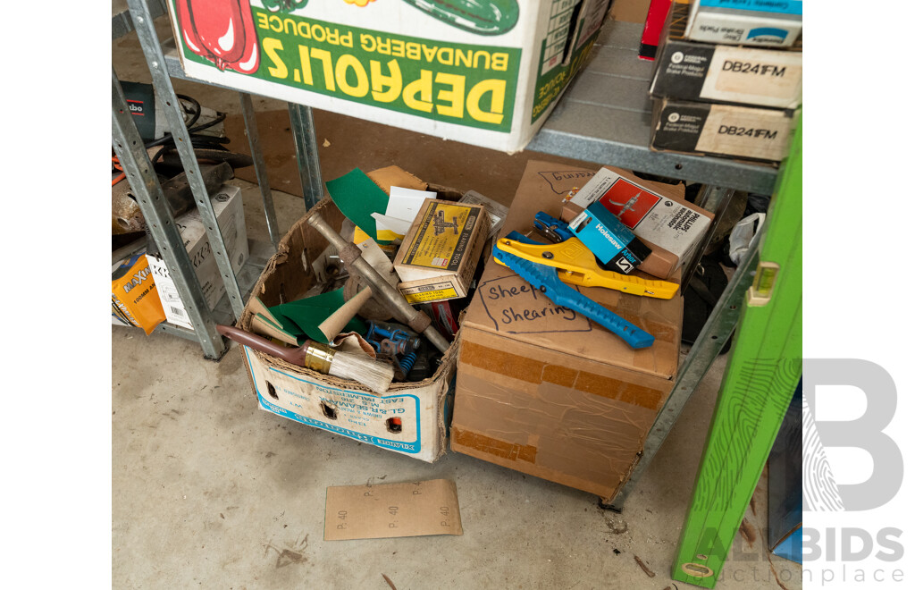 Assorted Job Lot - Power Tools Accessories & Attachments ETC