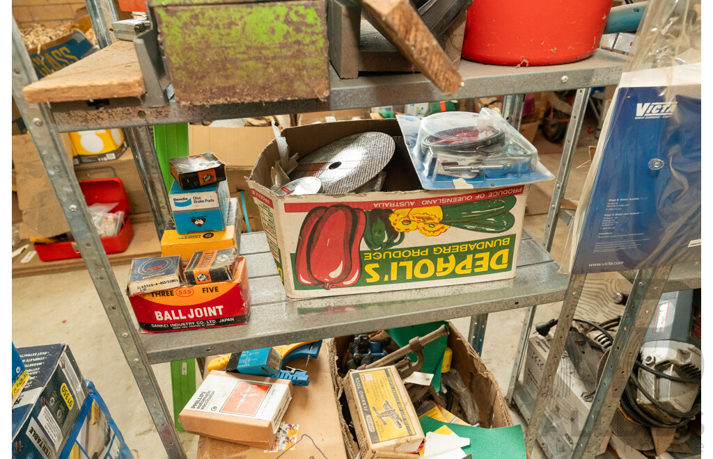 Assorted Job Lot - Power Tools Accessories & Attachments ETC