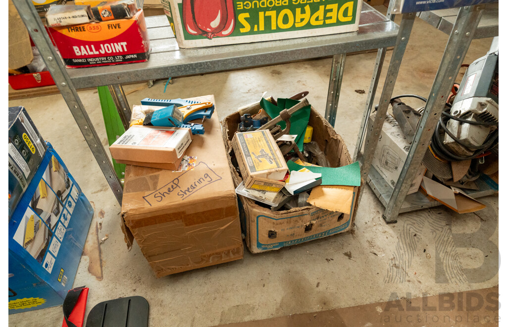 Assorted Job Lot - Power Tools Accessories & Attachments ETC