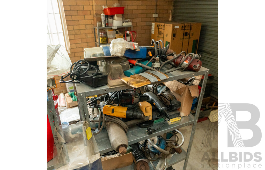 Assorted Job Lot - Power Tools Accessories & Attachments ETC
