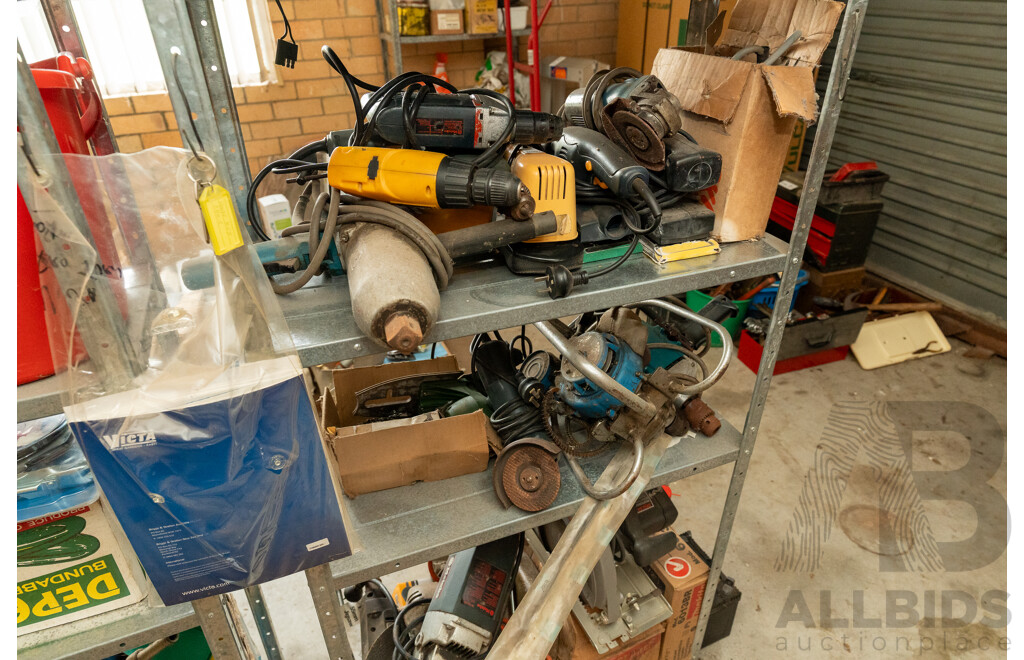 Assorted Job Lot - Power Tools Accessories & Attachments ETC
