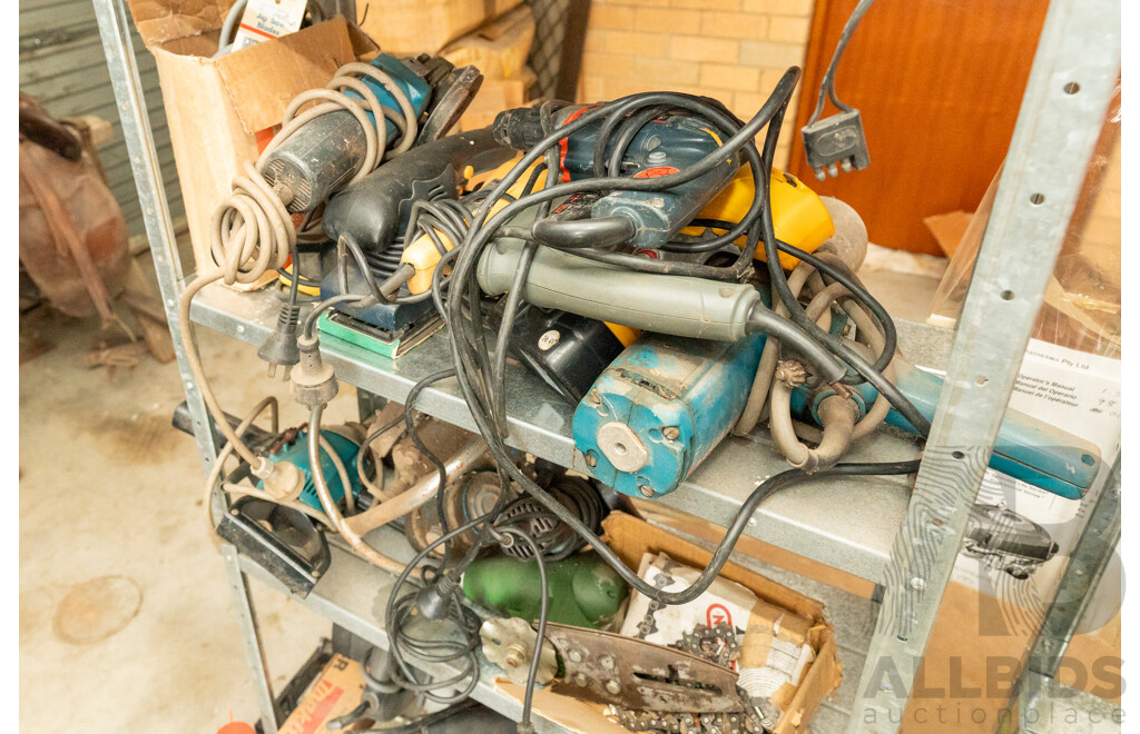 Assorted Job Lot - Power Tools Accessories & Attachments ETC