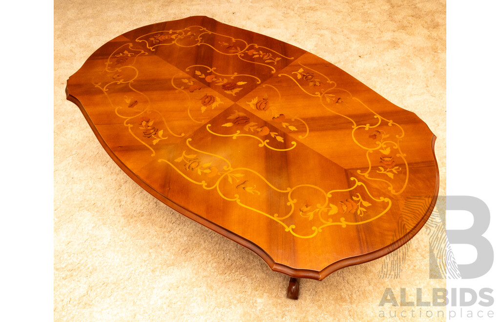 Mid Century Napoleon Style Coffee Table