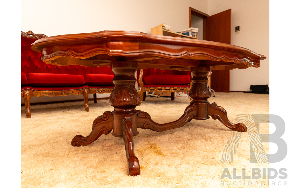 Mid Century Napoleon Style Coffee Table