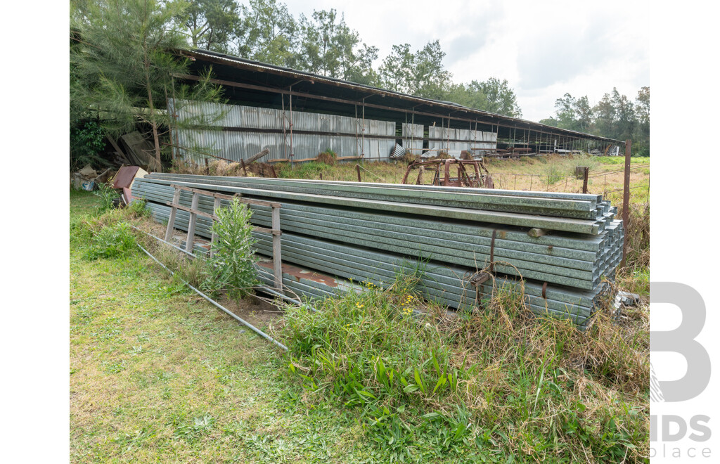 Quantity of Galvanized C Channel Lengths ETC