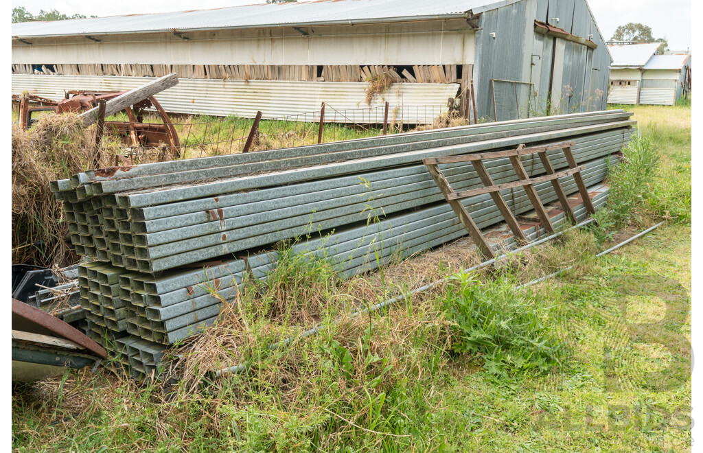 Quantity of Galvanized C Channel Lengths ETC