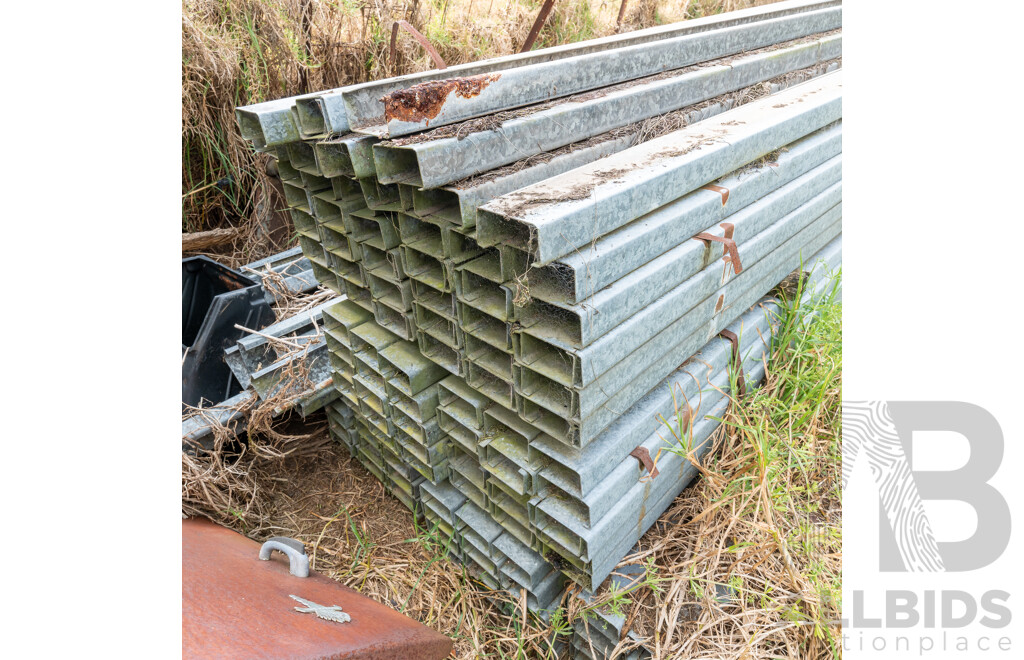 Quantity of Galvanized C Channel Lengths ETC