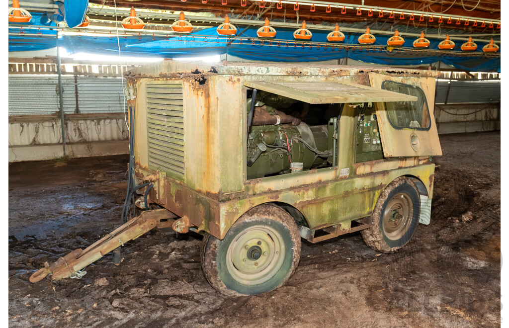 Dunlite Power Generate by RAAF Gen Set Diesel Generator