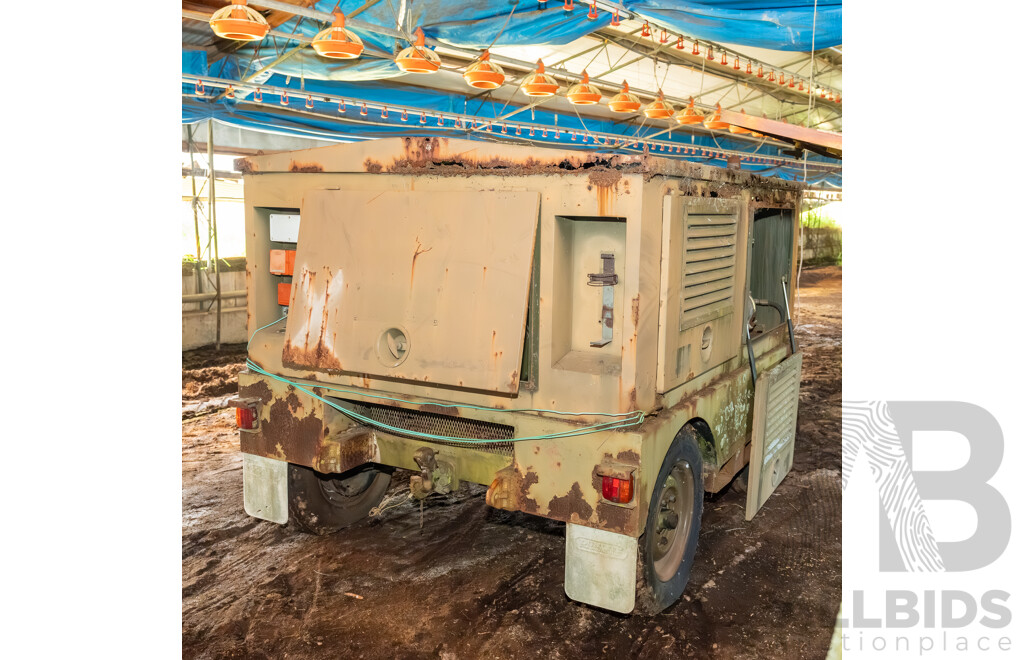 Dunlite Power Generate by RAAF Gen Set Diesel Generator