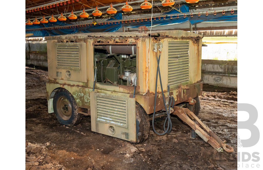 Dunlite Power Generate by RAAF Gen Set Diesel Generator