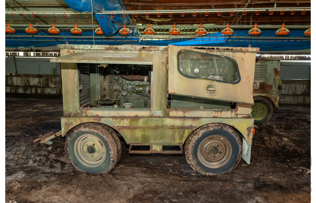 Dunlite Power Generate by RAAF Gen Set Diesel Generator