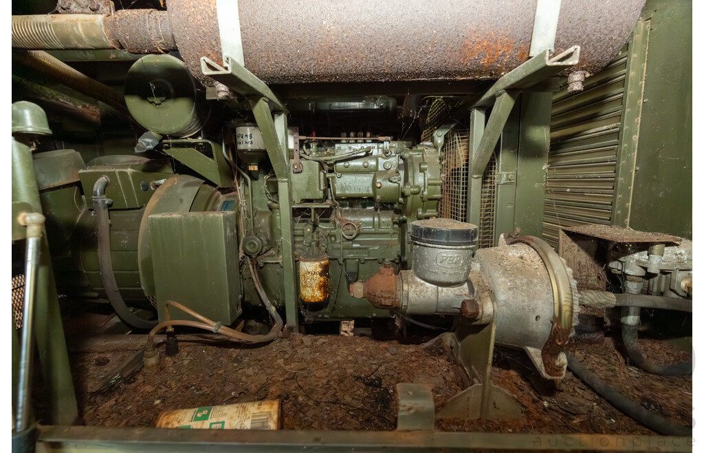 Dunlite Power Generate by RAAF Gen Set Diesel Generator