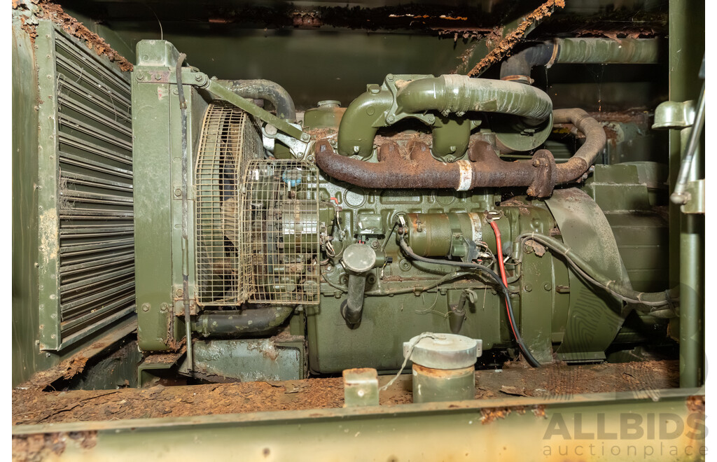 Dunlite Power Generate by RAAF Gen Set Diesel Generator