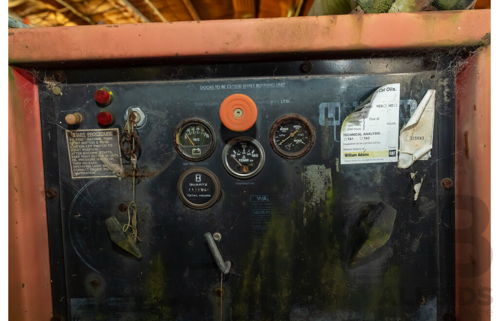 Lincoln Industrial Electric Welder on Trailer