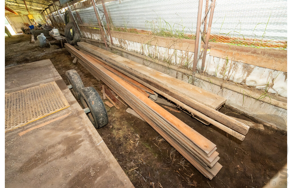Quantity of Assorted Hardwood Planks