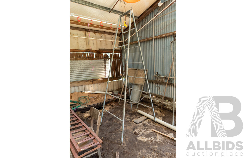 Assorted Job Lot - A-Frame Ladders and Loading Ramps ETC