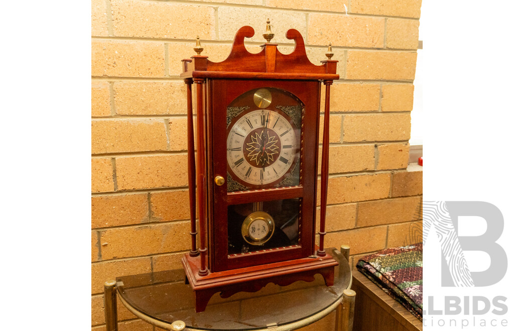 Assorted Job Lot - Clock and Side Table