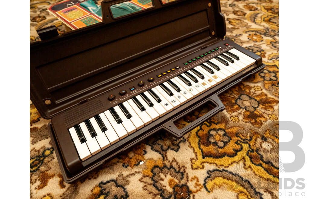 Assorted Job Lot - Precedent Stereophonic Record Player, Assorted Records and Yamaha Miniture Keyboard ETC