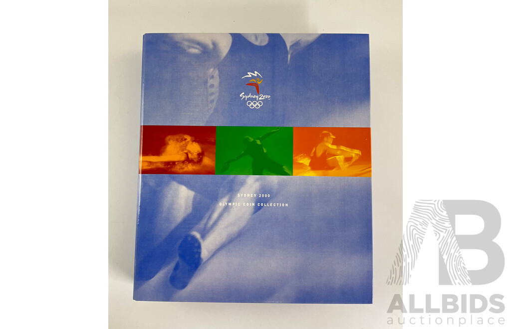 Australian 2000 Five Dollar Coin Collection and Folder, Sydney Olympics - Face Value $140