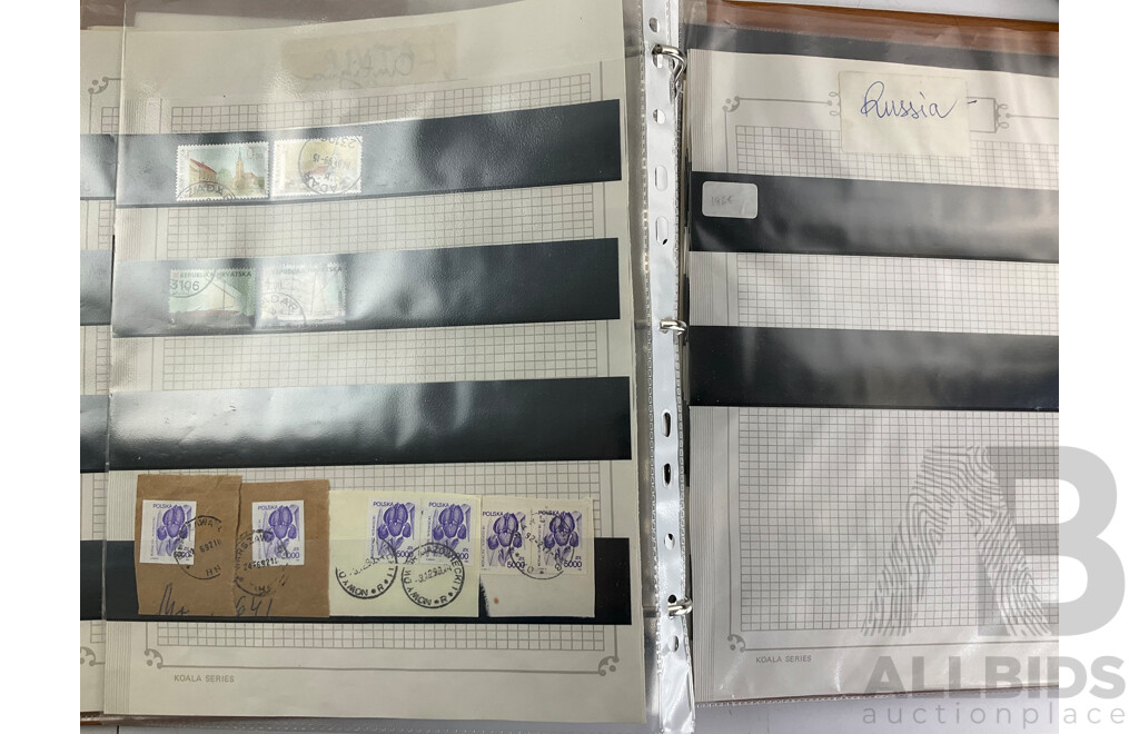 Collection of Vintage International Stamps Including Peru, Honduras, Venezuela, Colombia, Guatamala, Brazil, Mexico, Paraguay, Costa Rica, Vietnam, Laos, Russia