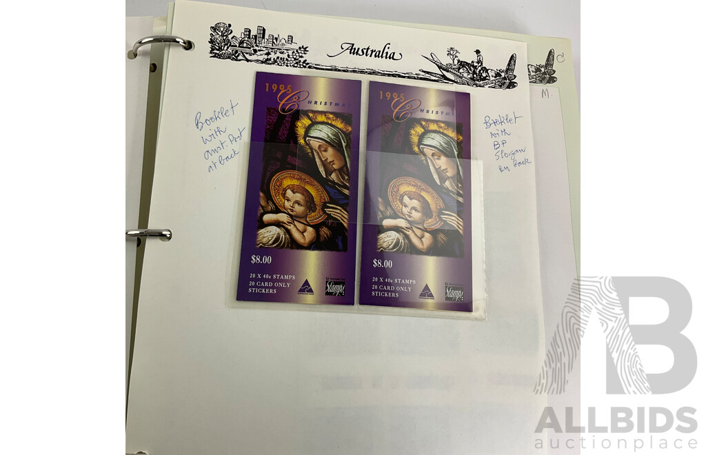Australian Seven Seas 1993 to 1995 Mint Stamp Album