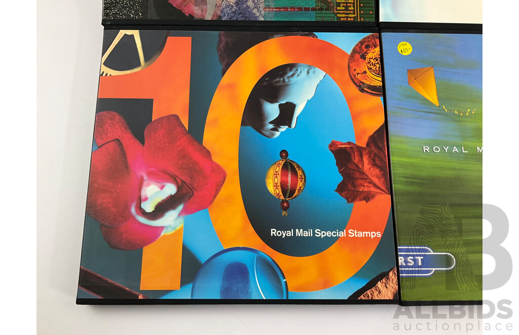 United Kingdom Royal Mail Special Stamps Sets 1991, 1992, 1993, 1994