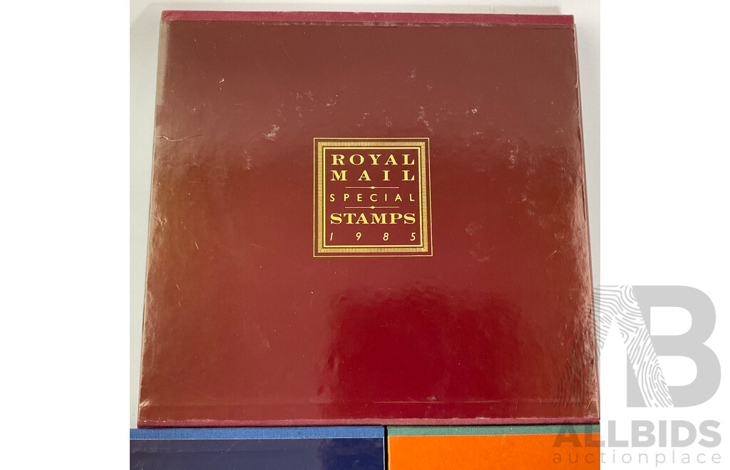 United Kingdom Royal Mail Special Stamps Sets 1985, 1986, 1987