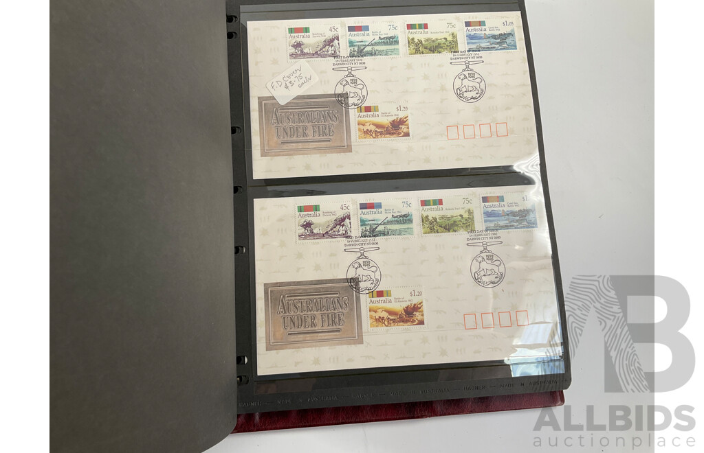 Three Australia Post Albums of First Day Covers and PNCs, Spanning August 1992 to November 1995