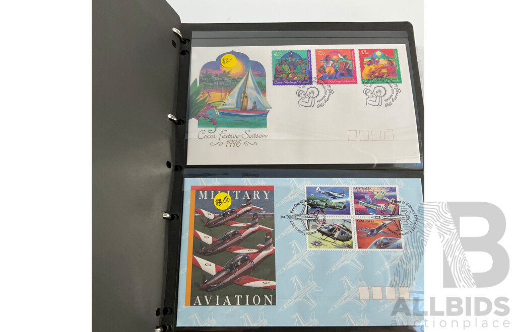 Two Australia Post Albums of First Day Covers, Stamp Books, Mini Sheets and PNCs Including Years 1996 and 2007