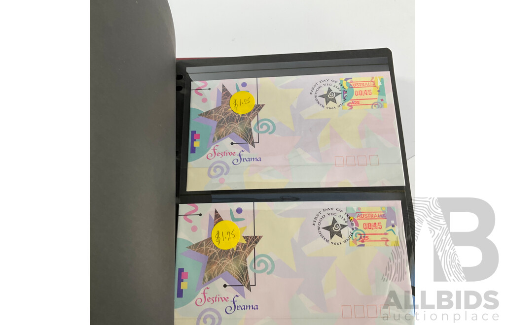 Two Australia Post Albums of First Day Covers, Stamp Books, Mini Sheets and PNCs Including Years 1996 and 2007