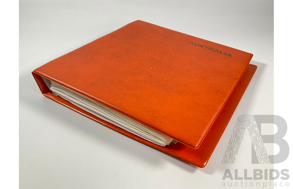 VST Album of Australian 1994 to 1996 Mint and Cancelled Stamps