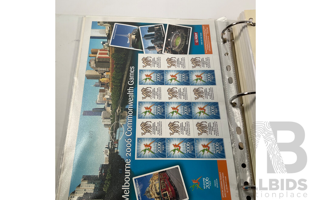Australian VST and Seven Seas Album of Mint and Cancelled Stamps and Mini Sheets, Spanning 1996 to 2000