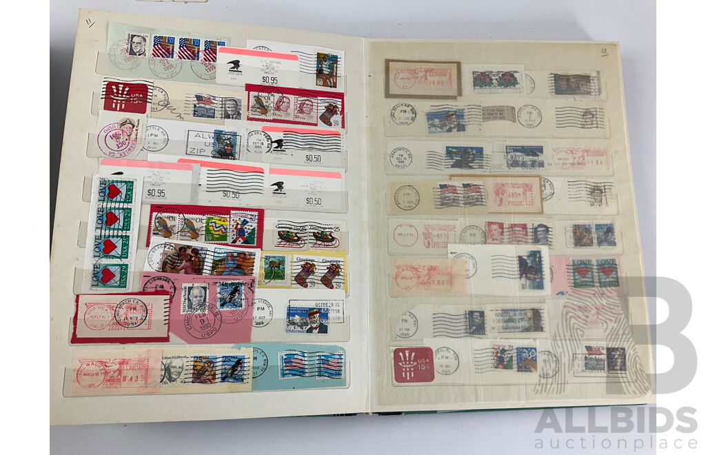 Two Albums of Great Britain, Australian, Poland and USA Stamps, Scotts Catalogue Numbers Spanning 1440 to 1952, Examples From 1920's to 1980's, KGV, QE2, Sets, Perforates
