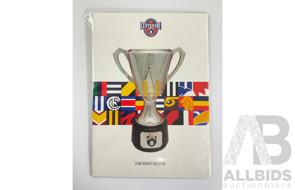 Australian 1996 AFL Centenary Stamp Booklet Collection