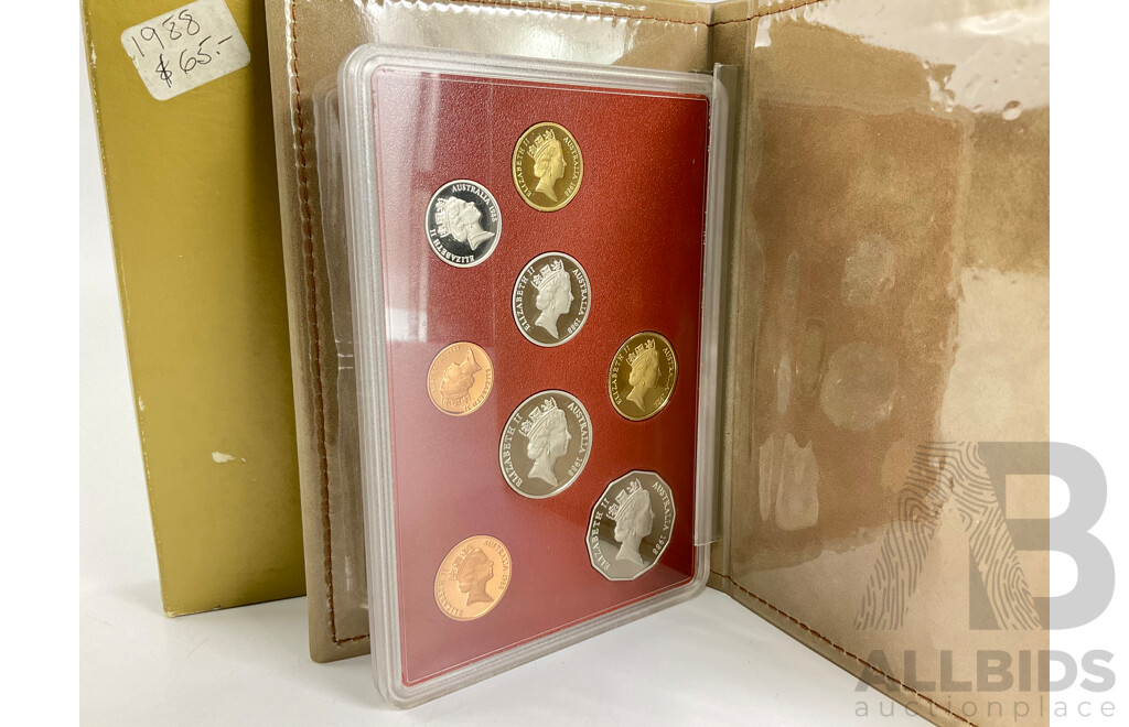 Australian RAM 1988 Eight Proof Coin Set