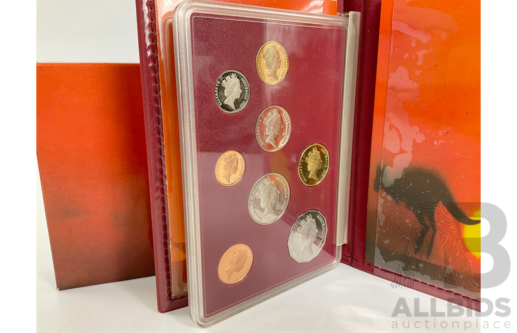 Australian RAM 1989 Eight Proof Coin Set