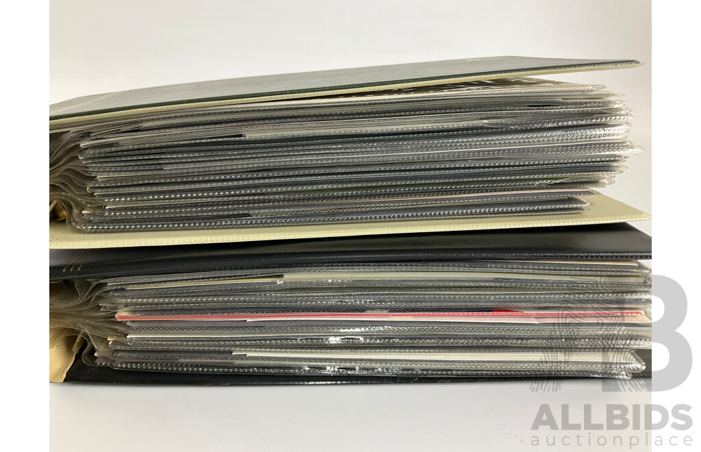 Two Albums of Australian 1987/88 Bicentennial Stamp Packs and First Day Covers