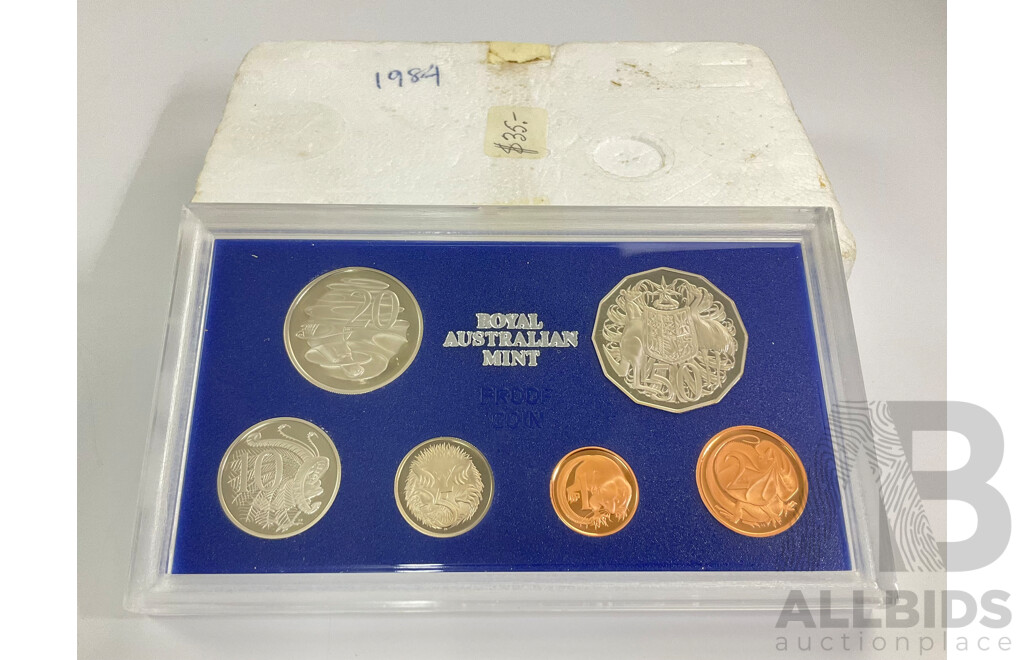 Australian RAM 1984 Six Proof Coin Set