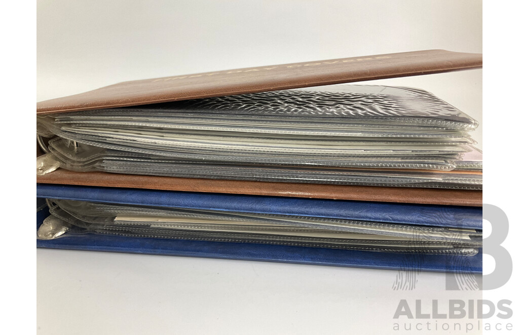 Two Albums of Australian 1987/88 First Day Covers Including Sets, Tall Ships, Organised Philately, SYDPEX 88, the Early Years