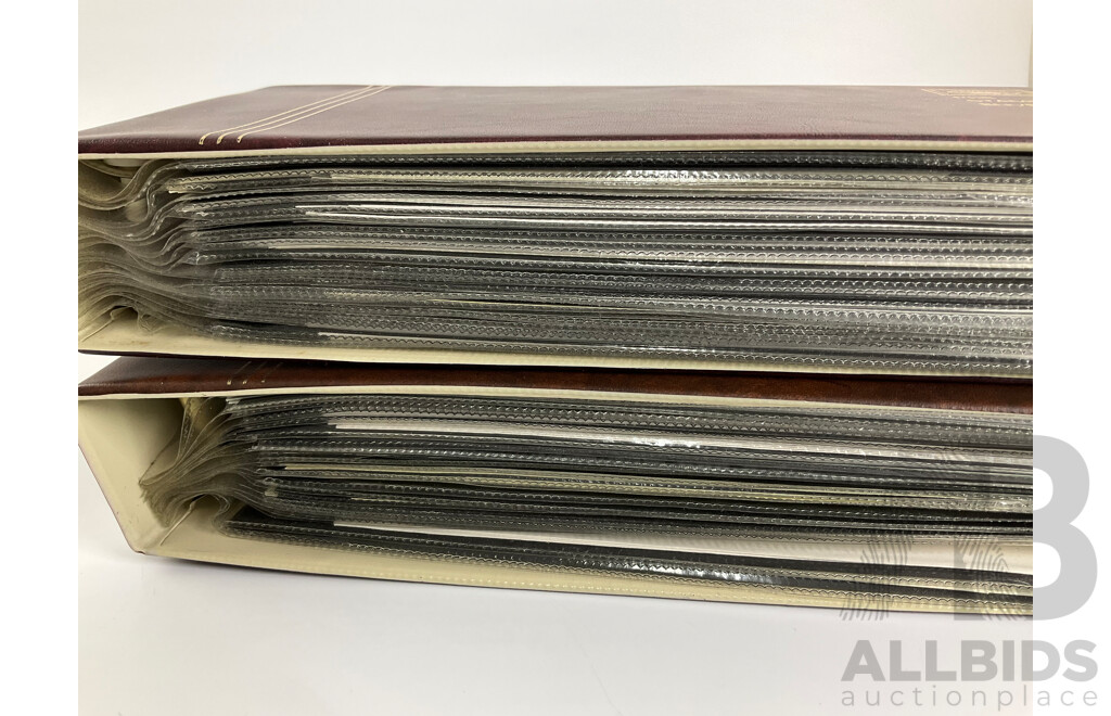 Two Albums of Australian 1991, 92, 93, 94, 95 First Day Covers Including Sets, First Flight Commemoratives, Desert Gold, Trans Australia Railway, Melbourne Zoo