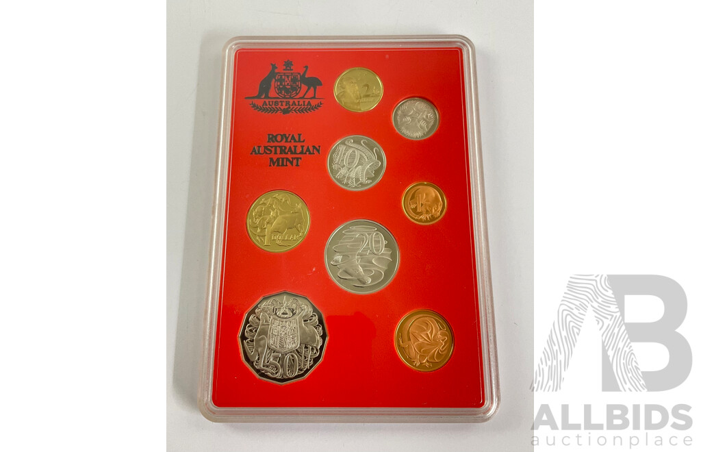 Australian RAM 1990 Eight Proof Coin Set