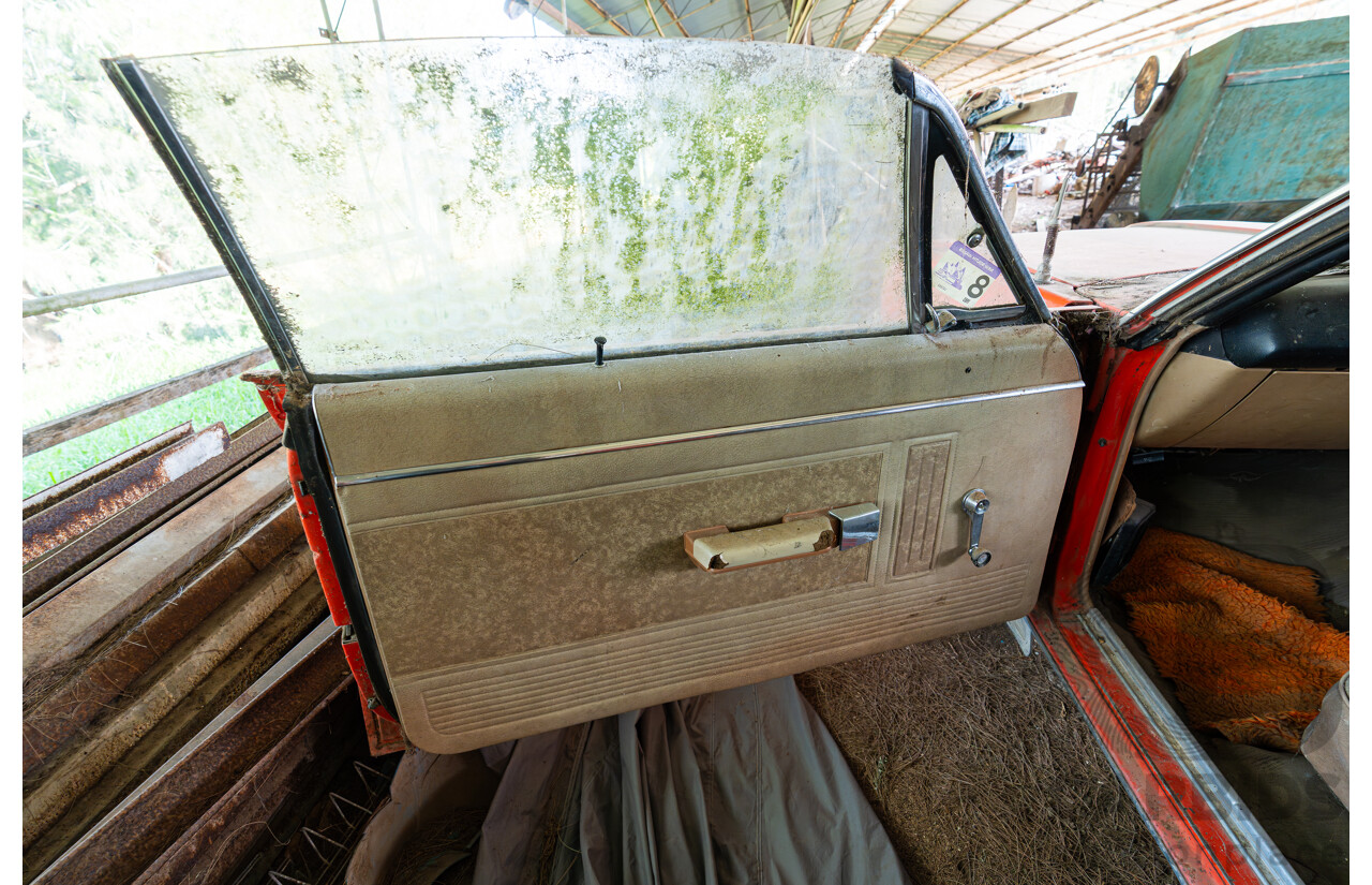 3/1972 Chrysler Valiant VH Charger 2d Coupe Hemi Orange 245ci 4.0L