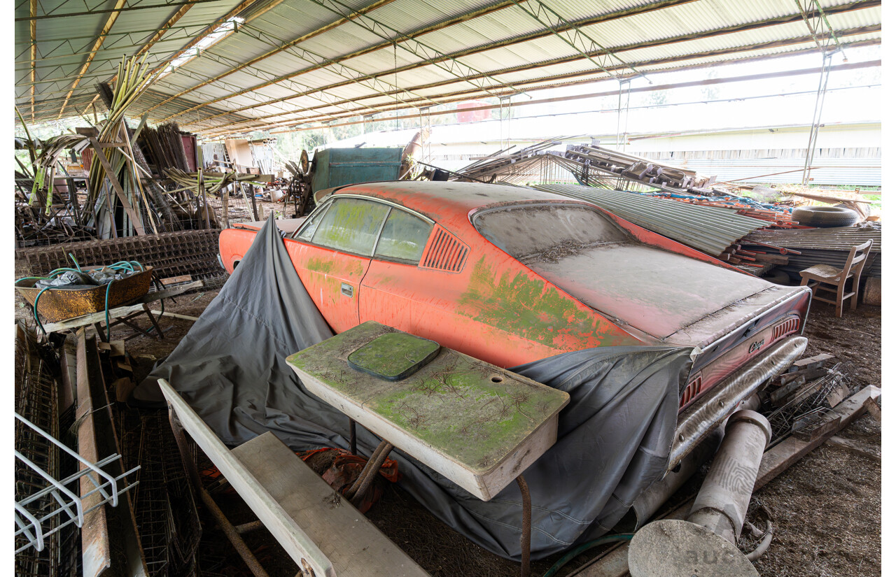 3/1972 Chrysler Valiant VH Charger 2d Coupe Hemi Orange 245ci 4.0L