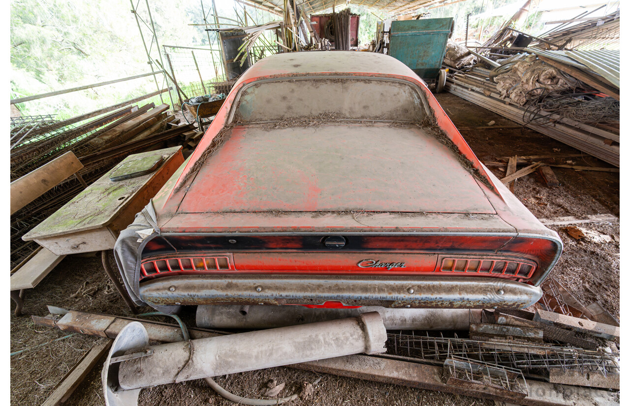 3/1972 Chrysler Valiant VH Charger 2d Coupe Hemi Orange 245ci 4.0L