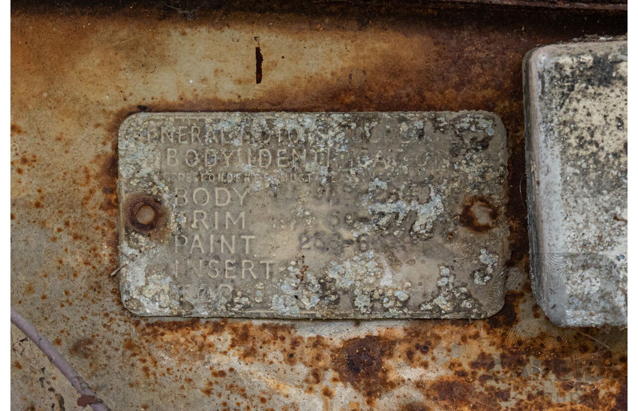 Circa 1970 Bedford TJ J3 Truck 2d Cab Chassis 350ci V8 5.7L