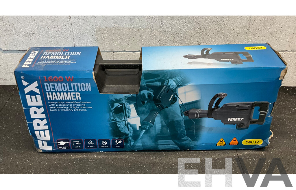 FERREX 1600W Demolition Hammer