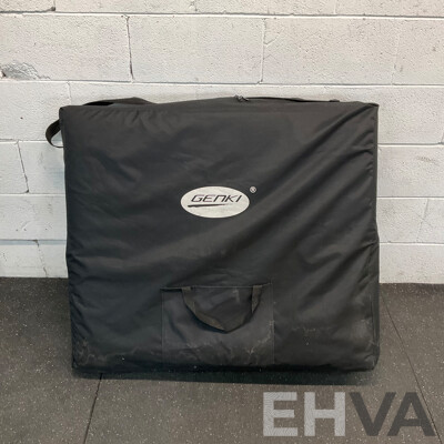 GENKI Portable Massage Table in Carry Bag