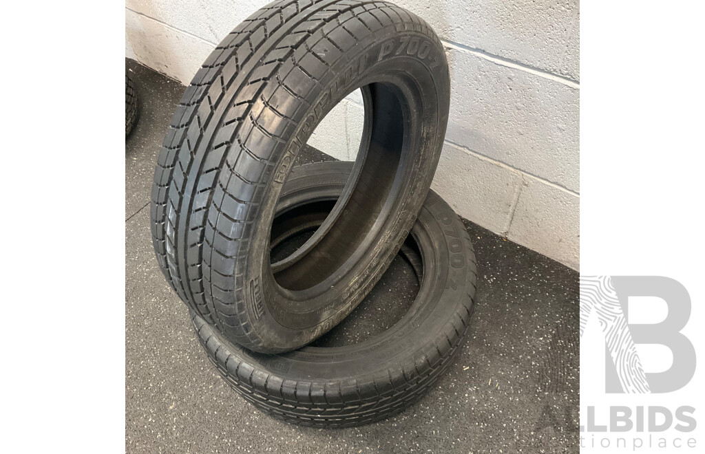 PIRELLI P700 155/60 R 13 70H Tyres & Guardex 365II 145/65 R 13 69Q Tyres - Lot of 4